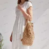 Backpack Designer Str Woven Backpack for Women High-capacity Basket Bags Brand Handbags Female Summer Beach Shoulder Bags Purses Ins T230526