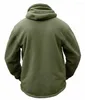 Herren Jacken Winter Taktische Jacke Wolle Outdoor Sport Wandern Reißverschluss Mit Kapuze Militär Winddicht Wasserdicht Warm S-4XL