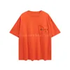 Luxury Mens T Shirt Pocket Letter Printing Round Neck Short Sleeve Couple Breathable T-shirt Casual Fashion Top