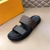 Luxus Designer Herren Hausschuhe Sommer Leder Mode Sandalen Bequeme Herren Flip-Flops Meer Urlaub Strand Schnürsenkel Box Große Größe 38-45