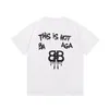 2024 T-shirt Spring/Summer Men's Design T-shirt Holiday Shorve Sleeve Casual Alphabet Print Asian Size M-4xl 778