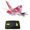 Electric/RC Animals 2.4G Electric Eagle Remote Control Bionic Bird Flying Wing Flapping Simulation Birt Toy Gift for Children Barn 230525