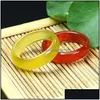 Arts And Crafts Pink Green Red Glass Crystal Agate Jade Ring Jewelry Finger Rings For Women Me Sports2010 Drop Delivery Home Garden Dhk5R