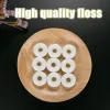 Floss ersättande kärna nylon tandpulver nakna tandpulver polyester nakna tråd 1 st 50 meter