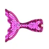 Fermagli per capelli Barrettes Coda di sirena con paillettes Cartone animato per bambini Clip a becco d'anatra Perla Tornante Accessori moda Consegna goccia Gioielli Dhmxy