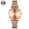 Armbandsur Martin Whole Rose Gold Wrist Watch for Women Fashion Quartz Watches Luxury Classic Design Female WaterproofWristwatches