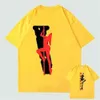 T-shirt da uomo con lettere in cotone Streetwear da donna USA manica corta marca Hop Tshirt Pole Dancing Girl Dance JP79 1O9YZ