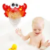 Bath Toys Bubble Crabs Bath Bath Bath Funny Toddler Pool Pool Swimming Bathtub Soap Machine Toys para crianças 230525