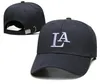 Mode mens baseball cap designer märke blank la hat los angeles ben krökta visir kvinnor gorras justerbara golfsporthattar hiphop