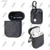 Modeontwerper AirPods Cases voor oortelefoon Pro 1 2 3 Hoogwaardige casusbrief Gedrukte harde schaalbeveiliging Pakket Haakzakken A12
