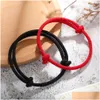 Charm Bracelets 2021 Red String For Protection Luck Amet Success Prosperity Handmade Rope Lucky Bangles Gifts Drop Delivery Jewelry Dh3Xj