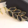 Designer Broschs for Women Men Pins Brosches Jewerly Brosches Luxury Brand Brooch Retro Gold Charming Leaf Dress Pins Accessories