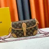 Luxurys M45985 M46386 Shoulder diane bag Genuine Leather tote handbag designer satchel bag Womens wallets Mens Top handle clutch crossbody baguette envelope bags