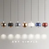 Hängslampor modern minimalistisk stil ledlampa för matsal kök bar sovrum sovrum tak ljuskrona dekorera hängande ljus