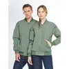 Men's Jackets Spring Autumn Workwear Oversize Green Work Pilot Jacket Business Team Clothing Baseball Coat Plus Size Bomber 4xl 5xl