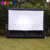wholesale Schermo di proiezione di film gonfiabile per esterni pieghevole pieghevole di dimensioni personalizzate 16 9 8x6mH (26x20ft) con supporto per Drive-In Theatre
