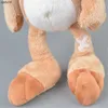 دمى 35-45 سم عدادات هدايا عيد ميلاد أصلية عيد الفصح Big Long Ears Rabbit Children Toy Plush Toy Free Shipping L230522 L230522