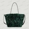 Abendtaschen Luxus Pailletten Große Einkaufstasche Designer Frauen Handtaschen Shinny Schulter Umhängetaschen Bling Abend Big Bcuket Shopper Geldbörse 2022 T230526