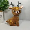 Toptan Sevimli Noel Sika Deer Peluş Oyuncaklar Çocuk Oyunları Oyun Arkadaşları Tatil Hediyeleri Oda Süsleri