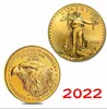 2022 USA Liberty Eagle Morgan Dollar Coin American Gold Coin Collectibles Home Decor Coins