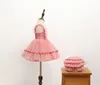 Barns prinsessa kjol flickor 'nya tutu kjol generation 2 konvex kjol sling klänning barnkläder baby kjol