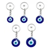 Keychains Evil Eye Keychain Car Good Luck Lucky Charm Protection Diy Key Chains Wall gemonteerde deur- en raamdecoraties voor mannen