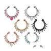 Pierścienie nosowe kołki Cashapeed Pierścień ze stali nierdzewnej Non -Fals False Sterling Sier Jewelry dla kobiet hurtowo kropla dostarczana dhtwz
