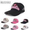 Gorras de béisbol Casual adulto verano gorra de béisbol para mujer letra sudor sombrero al aire libre niñas Hip Hop Gorro moda hueso amor 230525