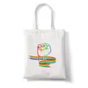 Rainbow LHBT Lesbian Gay Pride Bags Jag kan inte ens tänka raka shoppingväskor Canvas Tote axelväska för kvinnor och män plånböcker Bok Tote Love Wins Väskor