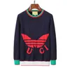 Herrkvinnor Designers Sweaters Pullover Långärmad tröja Sweatshirt Broderi Knitwear Man kläder Vinter Varma kläder M-3XL R5