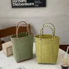 Bolsas de noite Hylhexyr ins plástico PP Hand Terby Bolsa de praia Sacos de cesta de legumes