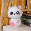 Mushroom Animal Series Plush Doll Cute Rabbit Cat Home Decoratie pluche speelgoed