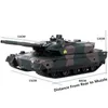 Electric/RC Car Type 10 RC Tank ciężka 1200 mAh litowa bateria niezależnie zawieszona seria wojskowa obciążenie obciążeniem terenów dzieci 230525