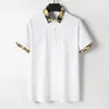 2023 SS Summer Mens Polos Shirt Designer T Rovers Polo Man Tops with stripe neck tshirts streewears shorts shorts m-3xl #66