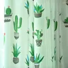 Gordijn cactus katoen linnen moderne rustieke kwaliteit woonkamer gordijnen stoffen keukendeur gordijnen