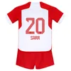 ESPNSport 23 24 Sane Kimmich Kids Kit Soccer Jerseys Goretzka Coman Davies Sarr Muller Home Away 3番目のゴールキーパーサッカーシャツ