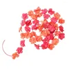 Decorative Flowers Fake Flower Vine Not Wither Sakura Rattan 45 Heads Wedding Attic Decoration