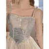 Stage Wear Ballet Valse Français Petite Robe Suspendue Style Fée Printemps/Été 2023 Femme