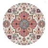 Tapijten Retro India Mandala Ronde Tapijt Voor Woonkamer Mat Bloem Nordic Gedrukt Kinderen Grote Geometrische Gebied Tapijt