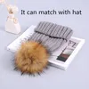 Boinas de 15cm de poliéster artificial pom pom artesanal diy bolas falsas para chapéus de malha grisões fofos acessórios de tampa de bola de cabelo fofos