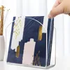 Hooks Clear Acrylic servetthållare Papper Serviette Dispenser Decorative Tissue Rack Box For Home Bar El Dining Table Kitchen Counter