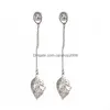 Dangle Lustre De Mode Gland Pentagramme Boucles D'oreilles Personnalité Sauvage Étoile À Cinq Branches Cristal Long Dnagle Boucle D'oreille En Gros Ventes Dhzas