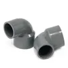 Watering Equipments 1pcs Grey I.D 20mm-63mm PVC Reducing Fitting Connector Garden Irrigation Elbow Connectors Water Pipe Joint