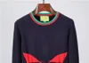 Herrkvinnor Designers Sweaters Pullover Långärmad tröja Sweatshirt Broderi Knitwear Man kläder Vinter Varma kläder M-3XL R5