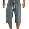 Shorts pour hommes été décontracté sport poche à cordon Polyester respirant plage Simple tout match hommes vêtements