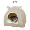 Letti per gatti Winter Warm House Bed Ears Pet Cave Nest Cuccia per cani di piccola taglia Cuccia per gattino