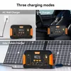 Flashfish 1000W Portable Power Station 932Wh Solar Generator 125W DC 60W PD Emergency Battery Supply for Home Outdoor Camping