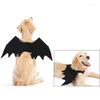 Abbigliamento per cani Black Pet Cat Bat Ghost Puppy Animal Cosplay Vestiti Ali Costume di Halloween