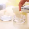5g campione barattolo crema trasparente mini flaconi cosmetici contenitori vaso trasparente per nail art piccolo barattolo trasparente per balsamo