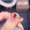 Küme halkaları gerçek s925 gümüş sterling yakut değerli taş yüzüğü kadınlar için alyiller anillos de nişan oranı mücevher kadınları